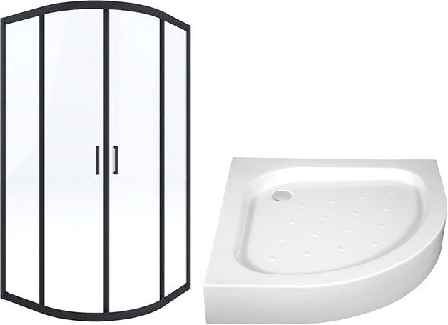 

Душевой уголок Deante Funkia KYP N52K-80-16