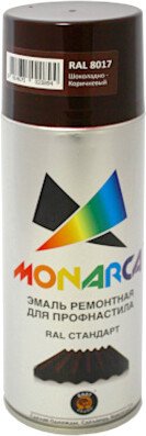 

Эмаль Monarca Для профнастила RAL8017 0.52 л (шоколадно-коричневый)