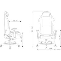 Игровое (геймерское) кресло Knight Explore (черный)