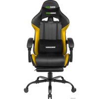 Игровое (геймерское) кресло VMMGame Throne OT-B31Y + силиконовые колеса Castors (золотисто-желтый)