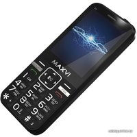 Кнопочный телефон Maxvi P3 (черный) в Орше