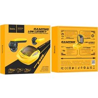 Наушники Hoco EW28 (черный/желтый)