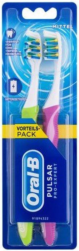 

Комплект зубных щеток Oral-B Pulsar Pro Expert (2 шт) 3014260102272