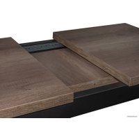 Кухонный стол ЭлиГард Black / СОБ (дуб каньон)