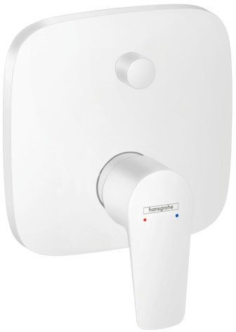 Смеситель Hansgrohe Talis E 71474700 (белый матовый)