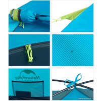 Треккинговая палатка Naturehike P-Series 2 NH18Z022-P (голубой)