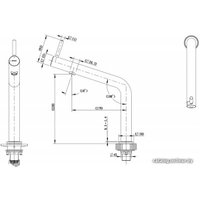 Смеситель Bravat Ozen F7354388CP-ENG