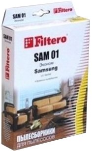 Многоразовый мешок Filtero SAM 01 (4) Эконом