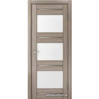 Межкомнатная дверь MDF-Techno Dominika 300 40x200 (дуб дымчатый/лакобель/лакомат белый)