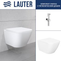 Унитаз подвесной Lauter Nuremberg 21811 + Breez 21GN7071CH