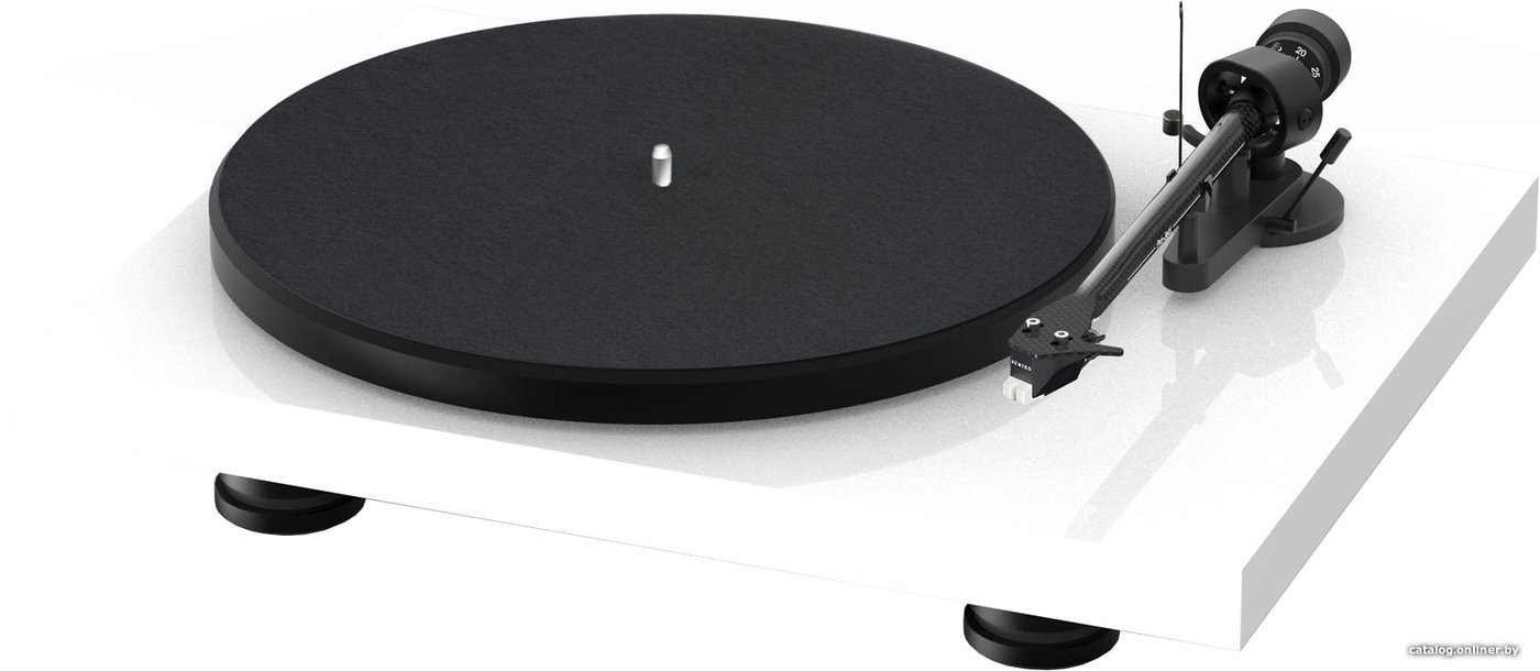 Виниловый проигрыватель Pro-Ject Debut Carbon EVO (белый глянец)