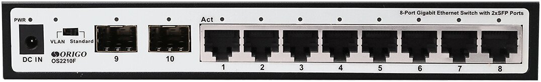 

Настраиваемый коммутатор Origo OS2210F/A1A