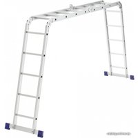 Лестница-трансформер СибрТех 97884 2х4+2х5 ступеней