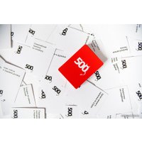 Карточная игра Cosmodrome Games 500 злобных карт. Дополнение. Набор красный