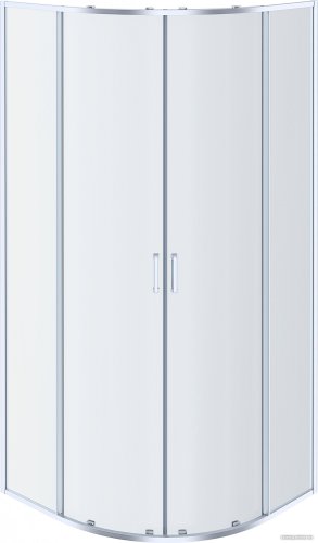 Душевой уголок Aquatek 100x100 AQ ARI RO 10020CH (хром/прозрачное стекло)