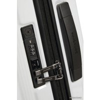 Чемодан-спиннер Samsonite Nuon Metallic White 55 см