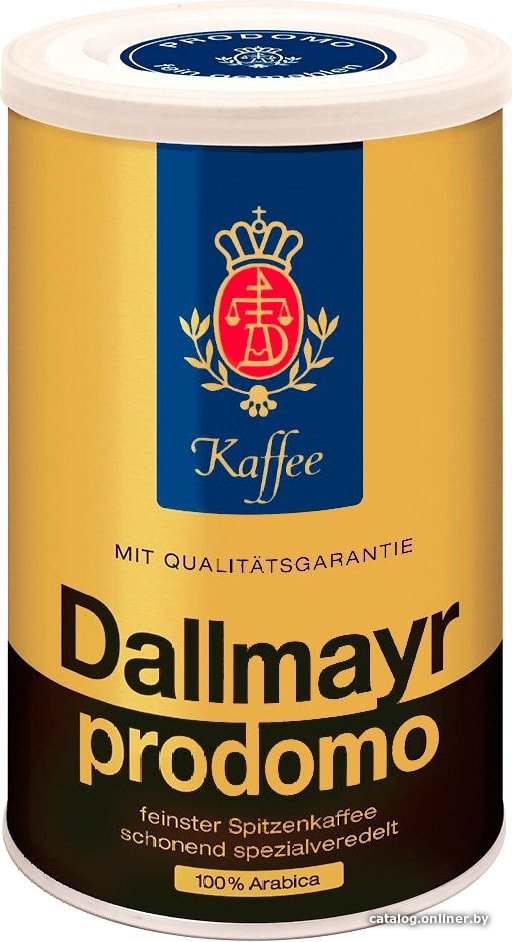 Кофе Dallmayr Prodomo молотый 250 г (банка)