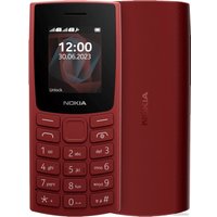 Телефон Nokia 105 (2023) Dual SIM TA-1557 (красный)