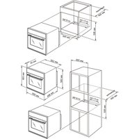 Электрический духовой шкаф Schtoff CME 6406 WH