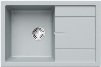 Кухонная мойка Tolero R-112 (платина)