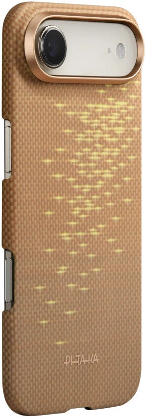 Чехол для телефона Pitaka Ultra-Slim для iPhone Air (Golden Glint)