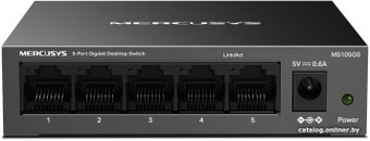 Неуправляемый коммутатор Mercusys MS105GS