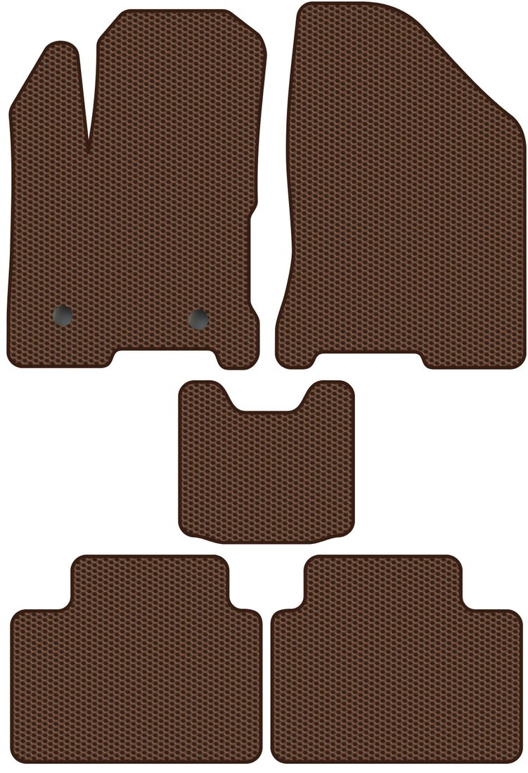 

Комплект ковриков для авто Alicosta Лада Веста Кросс (седан, универсал / SW) 2017 - Н.В. (коричневый, сота)