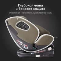 Детское автокресло Happy Baby Reex isofix (dark olive)