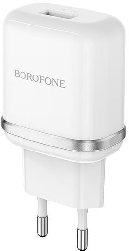 

Сетевое зарядное Borofone BA36A (белый)