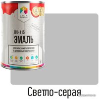 Эмаль LIDA ПФ-115 1 л (светло-серый)