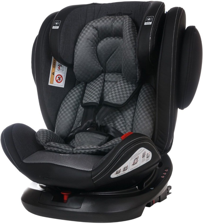 

Детское автокресло Martin Noir Grand Fix 360 isofix (gray bear)