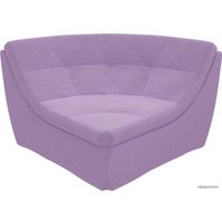 Элемент модульного дивана Лига диванов Холидей люкс 105691 (микровельвет, сиреневый)
