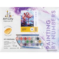 Картина по номерам ArtCity По ночному городу KT503