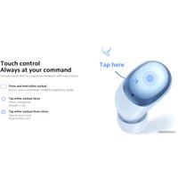 Наушники Xiaomi Redmi Buds 4 M2137E1 (нежно-голубой, международная версия)