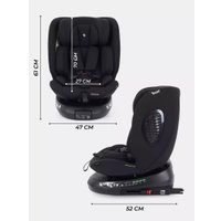 Детское автокресло Rant Helix Isofix AY819 (черный)
