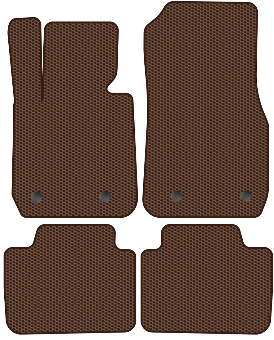 

Комплект ковриков для авто Alicosta BMW 3-Series V, VI (седан, универсал / F30, F31, F80) 2011 - 2019 (коричневый, сота)