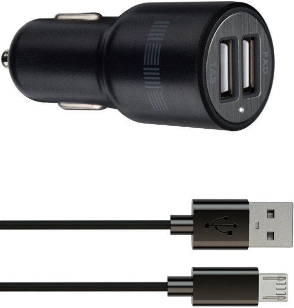 

Автомобильное зарядное InterStep IS-CC-MICRO2KRT-000B201