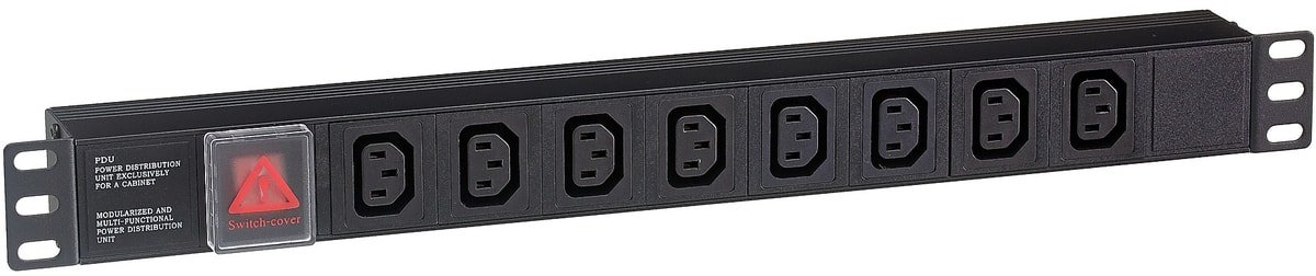 

Блок розеток ExeGate ServerPro PDU-19H808 Al-8С13-C14-SW