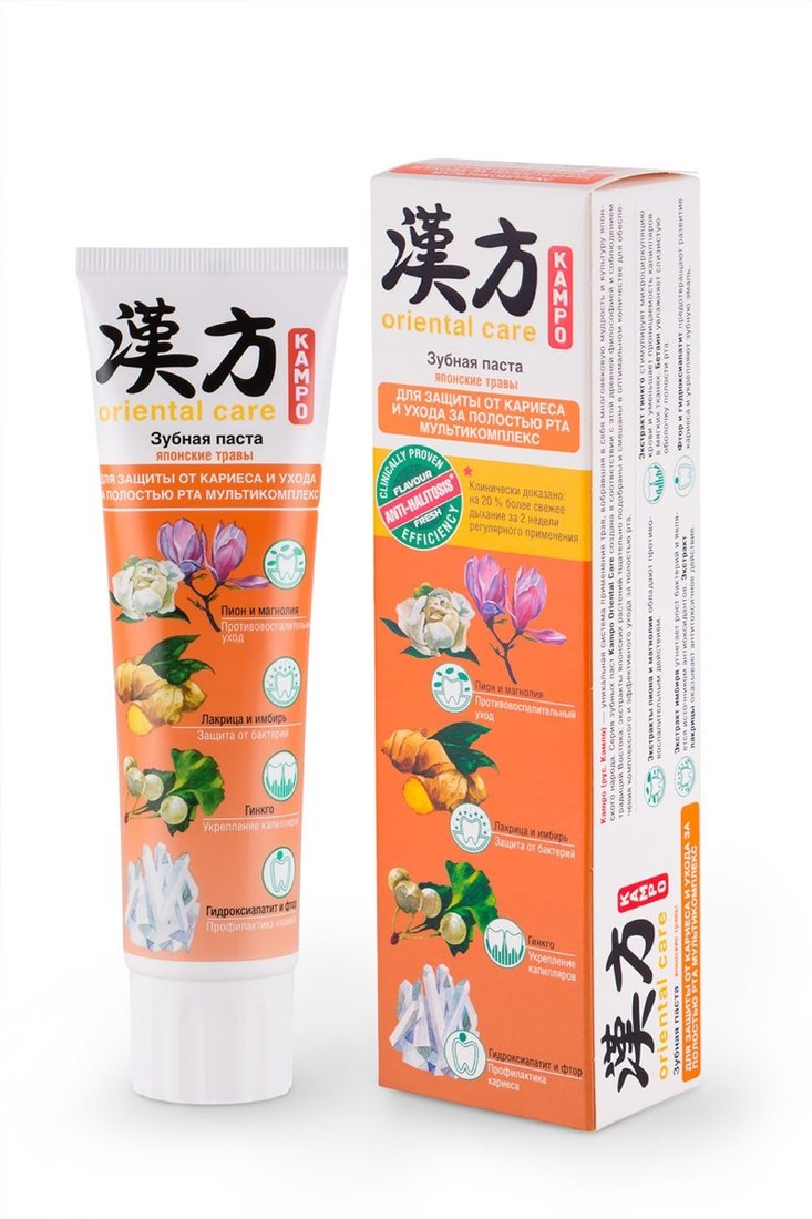 

Зубная паста Modum Kampo Oriental Care Японские травы 100 г