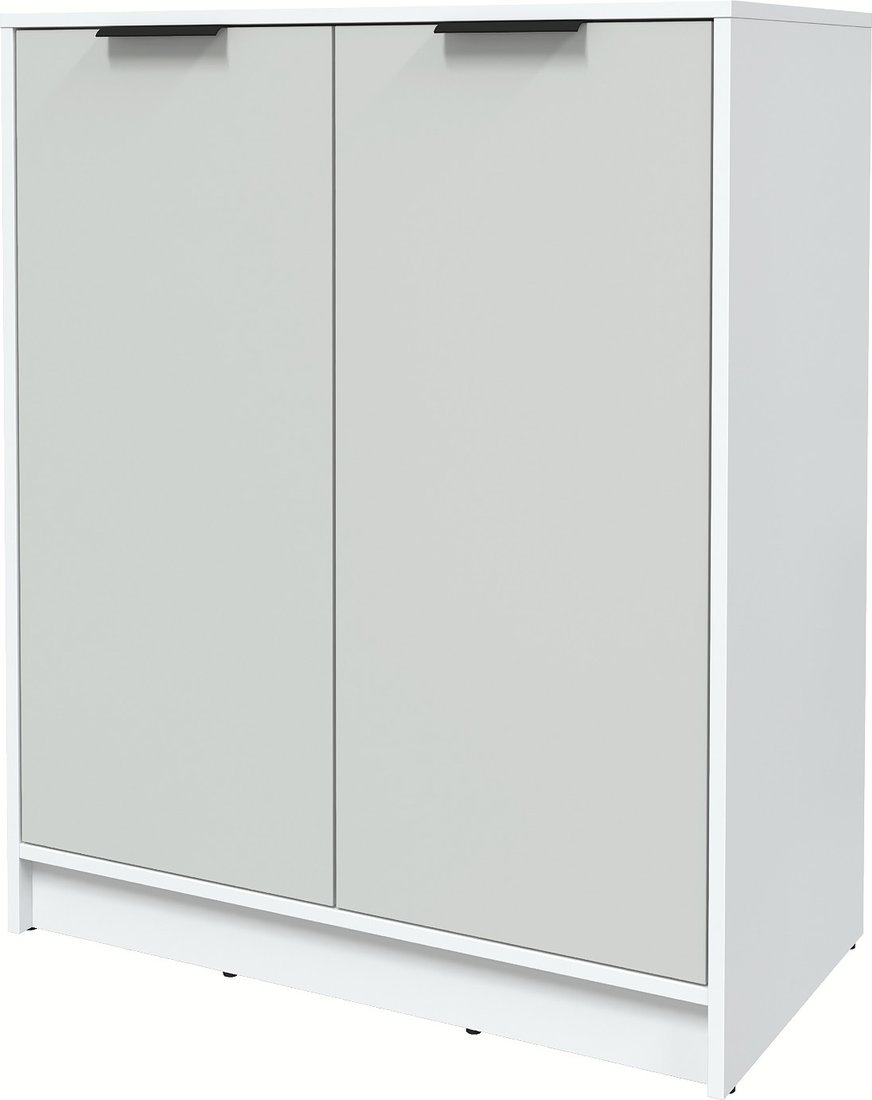 

Тумба Интерлиния Концепт КТ-Т84 Глосс (белый платинум/грей)