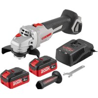 Угловая шлифмашина Crown CT23001-125HX-4 BMC (с 2-мя АКБ)