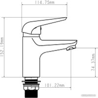 Смеситель Econoce EC0280WT