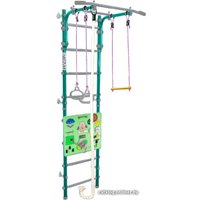 Детский спортивный комплекс Midzumi Hoshi Kabe Busyboard (ментоловый сорбет)