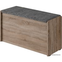 Пуфик Bon Mebel Чикаго большой тип 2 (дуб сонома трюфель/серый)