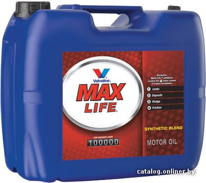 Моторное масло Valvoline MaxLife 10W-40 20л