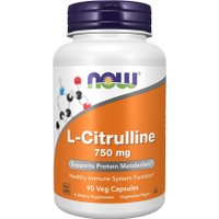 Цитруллин Now Foods L-Citrulline 750 мг (90 капсул) в Солигорске