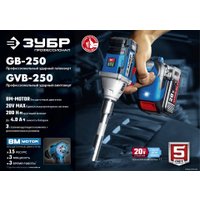 Винтоверт Зубр Профессионал GVB-250-42 (с 2-мя АКБ 4 Ач, кейс)