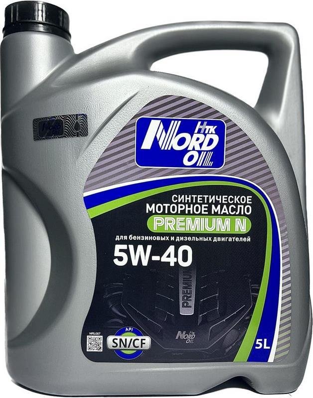 

Моторное масло Nord Oil Premium N 5W-40 SN/CF 5л
