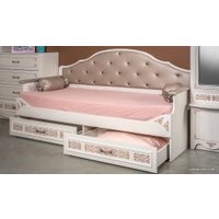 Кровать-тахта Mobi Флоренция 11.07 (ясень анкор MX 1879-Dublin Mosoon-Лайт 10)