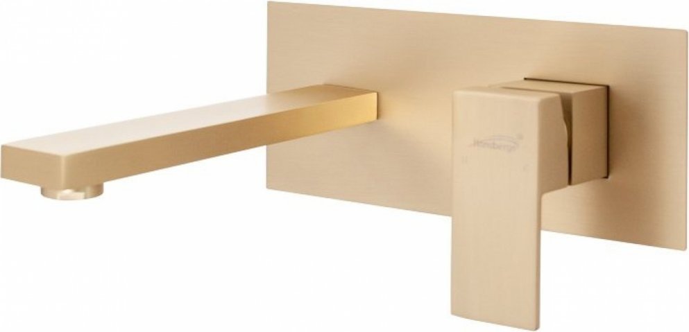 Смеситель Hansberge H688 (золото матовый)